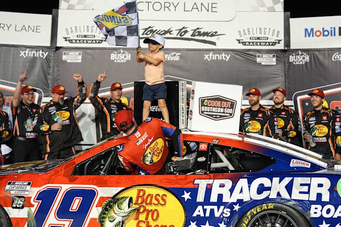 Briscoe, JGR, Toyota Shine in NASCAR Playoff Opener at Darlington