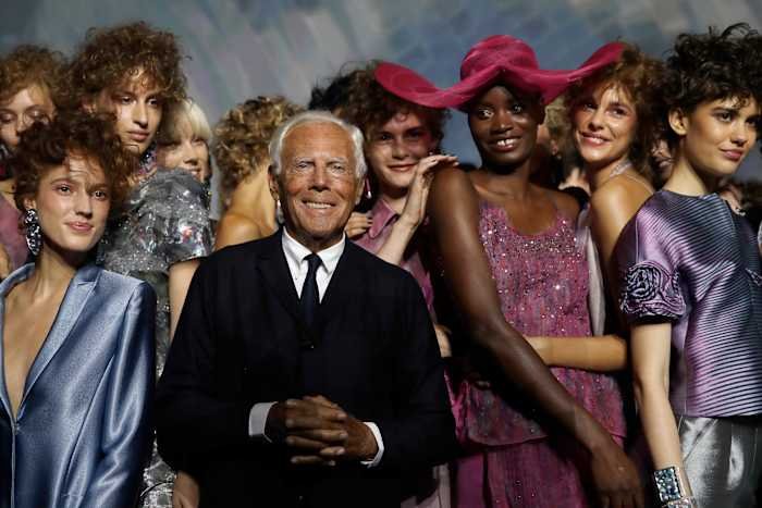 Giorgio Armani’s 50-Year Legacy Honored in Glamorous Milan Finale