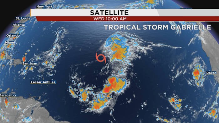 Tropical Storm Gabrielle Forms: Latest Updates and Orlando Impact